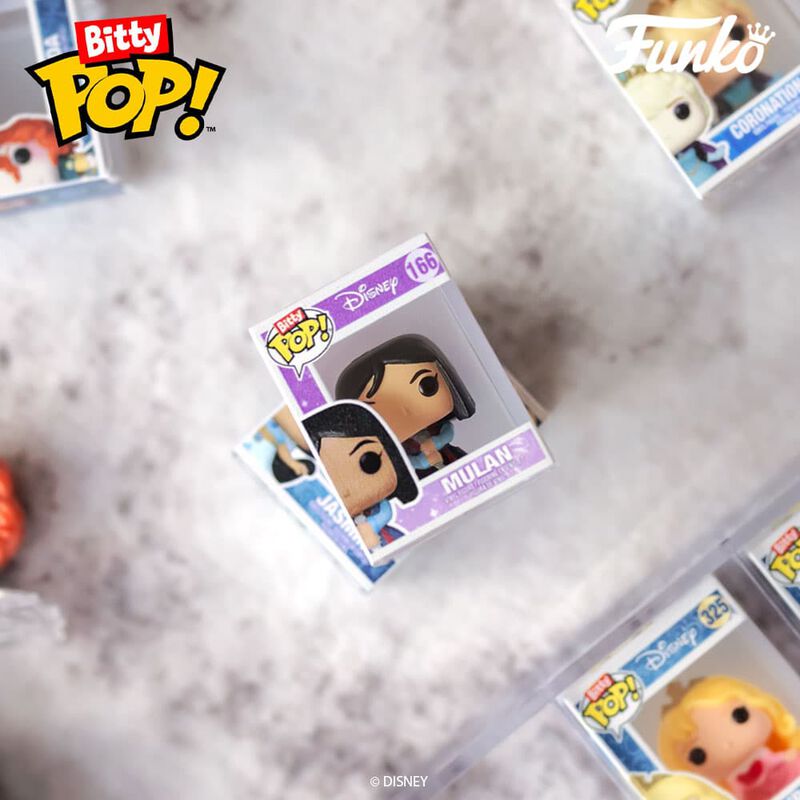 Alternative view of Bitty Pop! Disney Princess 4-Pack Series 1