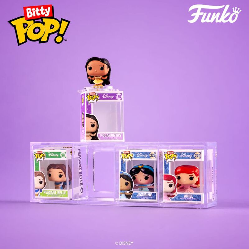Alternative view of Bitty Pop! Disney Princess 4-Pack Series 2