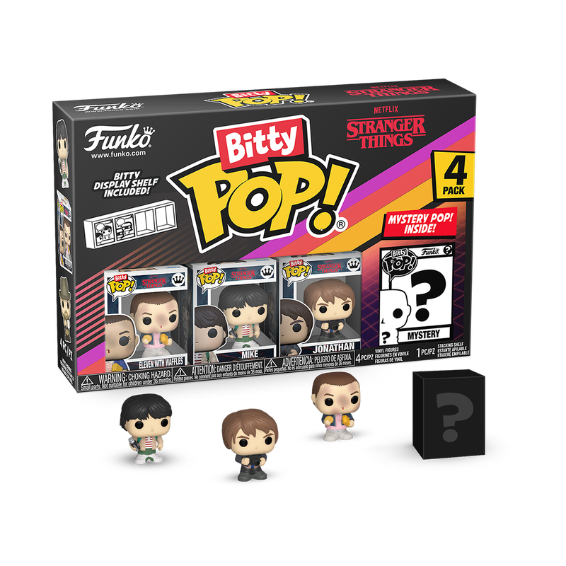 Bitty Pop! Stranger Things 4-Pack Series 3