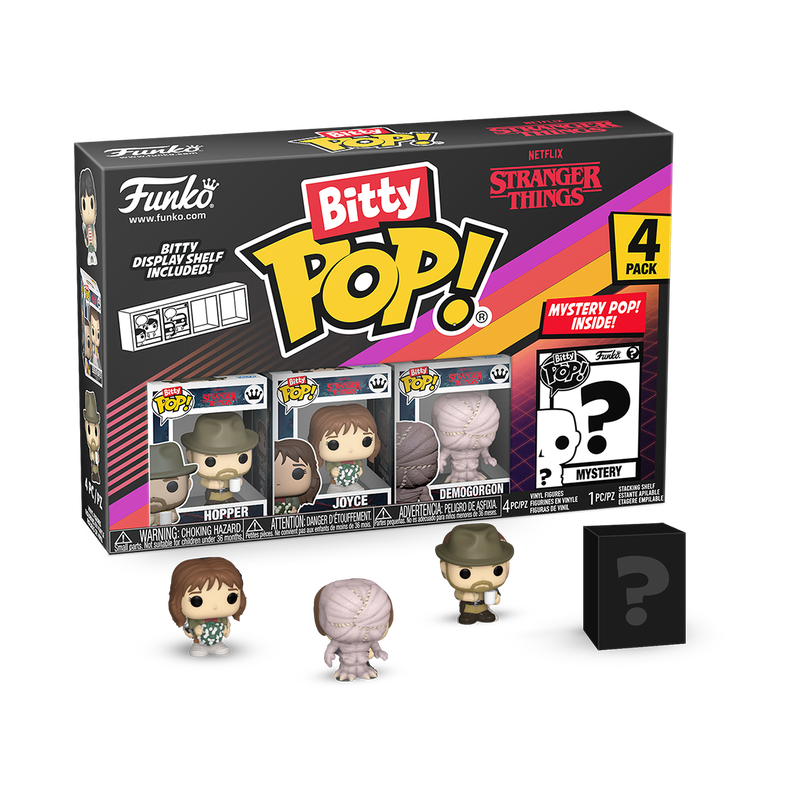 Bitty Pop! Stranger Things 4-Pack Series 4