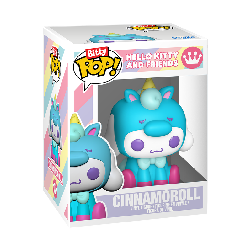 Alternative view of Bitty Pop! & Accessories Cinnamoroll (Unicorn) & Keychain