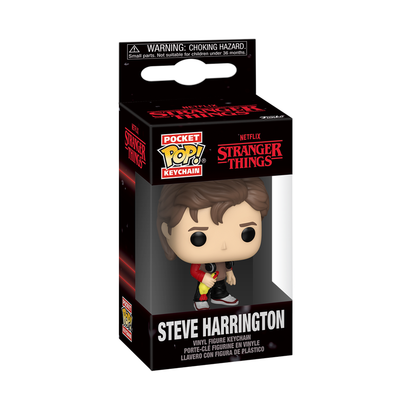 Alternative view of Pop! Keychain Steve Harrington
