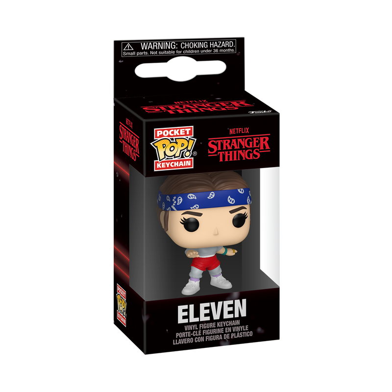 Alternative view of Pop! Keychain Eleven with Bandana