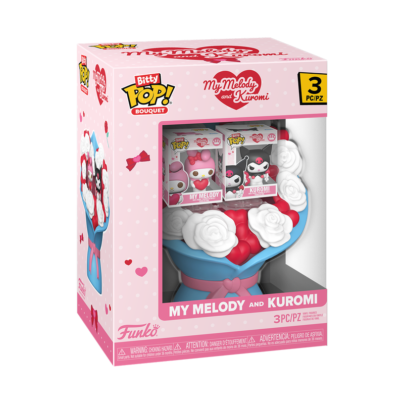 Alternative view of Bitty Pop! Bouquet My Melody & Kuromi (Valentine)