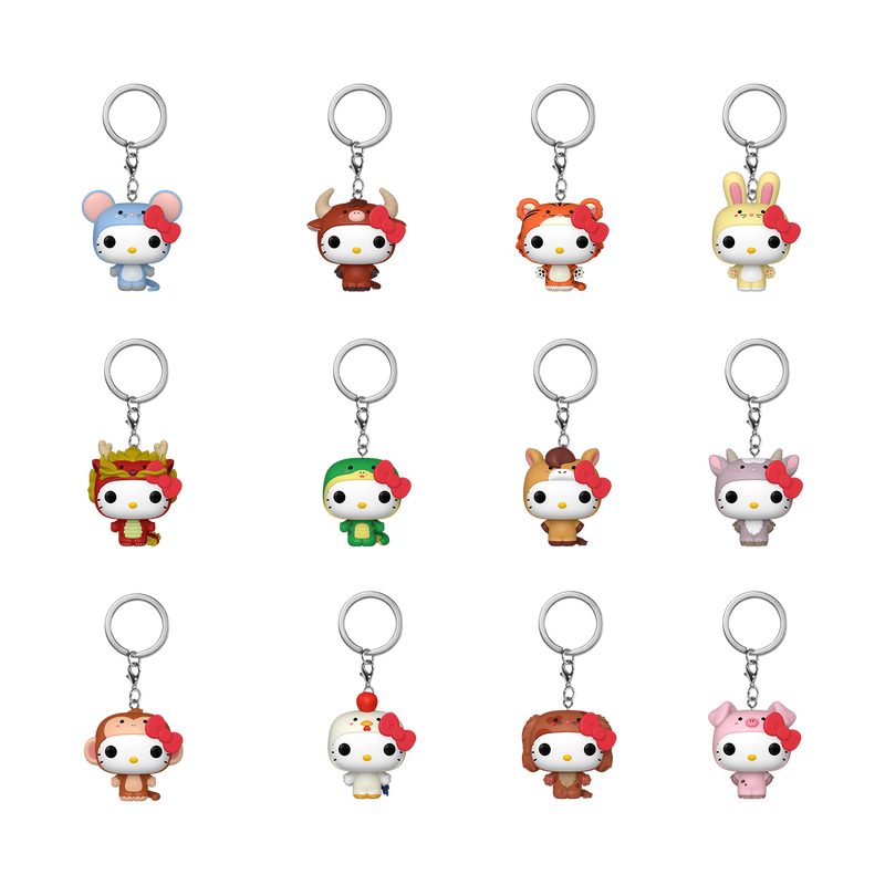 Alternative view of Mystery Pop! Keychain Hello Kitty & Friends
