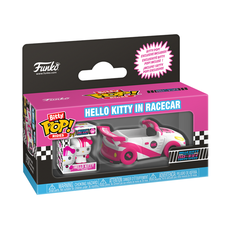 Alternative view of Bitty Pop! Rides Hello Kitty in Racecar
