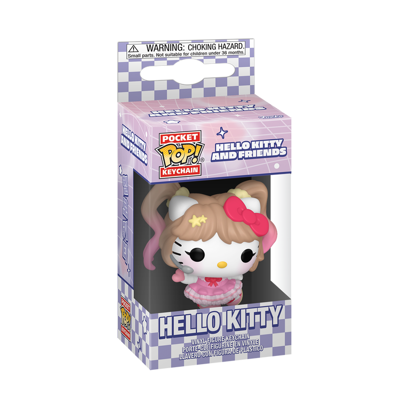 Alternative view of Pop! Keychain Hello Kitty (K-Pop Outfit)