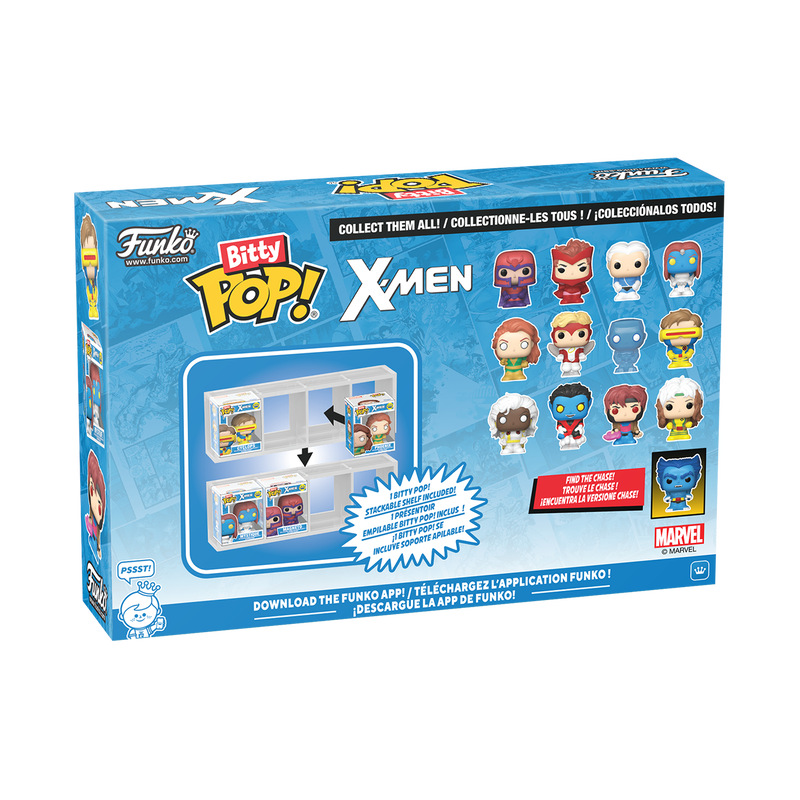 Alternative view of Bitty Pop! X-Men 4-Pack Series 3