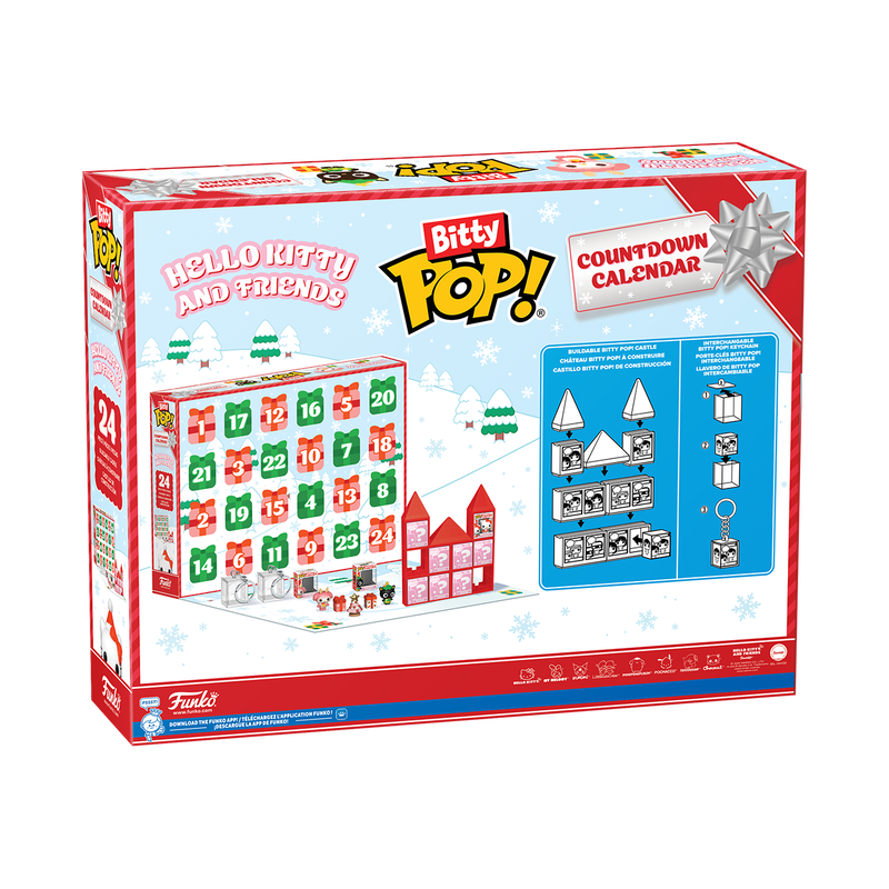 Alternative view of Bitty Pop! Hello Kitty Advent Countdown Calendar