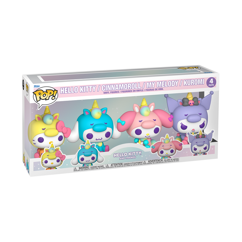 Pop! Hello Kitty (Unicorn Outfit) 4-Pack - Image 2
