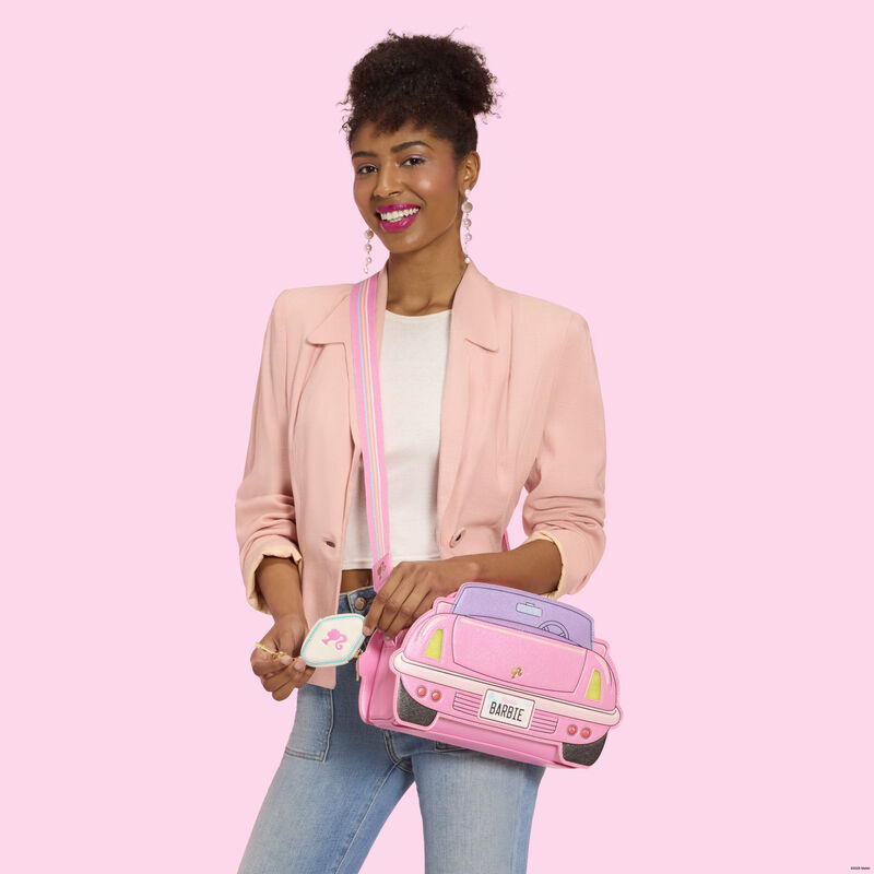 Alternative view of Barbie Corvette Car Light-Up Crossbody Bag with Coin Bag
