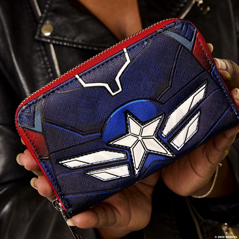 Alternative view of Captain America: Brave New World Cosplay Zip Around Wallet