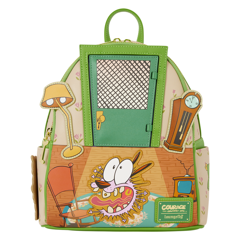 Courage the Cowardly Dog Lenticular Mini Backpack