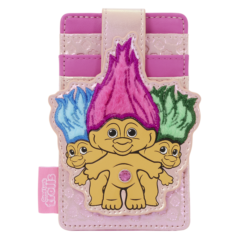 Classic Good Luck Trolls Exclusive Iridescent Card Holder