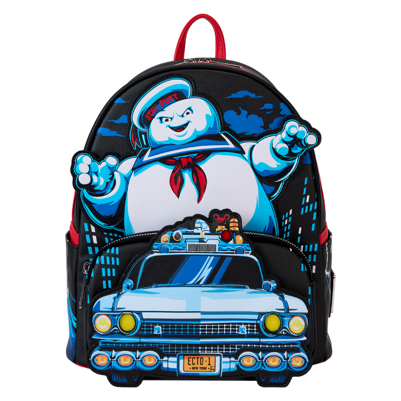 Ghostbusters Stay Puft Ecto-1 Light Up Mini Backpack