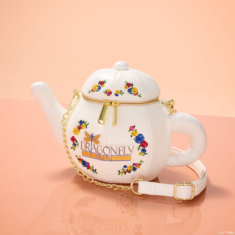Alternative view of Gilmore Girls Dragonfly Inn Figural Teapot Crossbody Bag