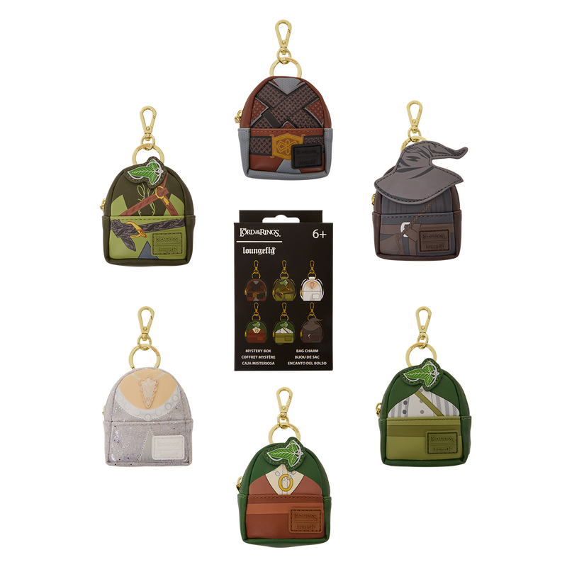 The Lord of the Rings Cosplay Mystery Mini Backpack Keychain Charm