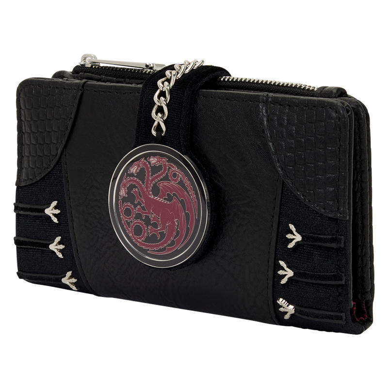 Alternative view of House of the Dragon House Targaryen Flap Wallet