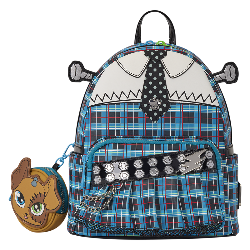 Monster High Frankie Cosplay Mini Backpack with Coin Bag