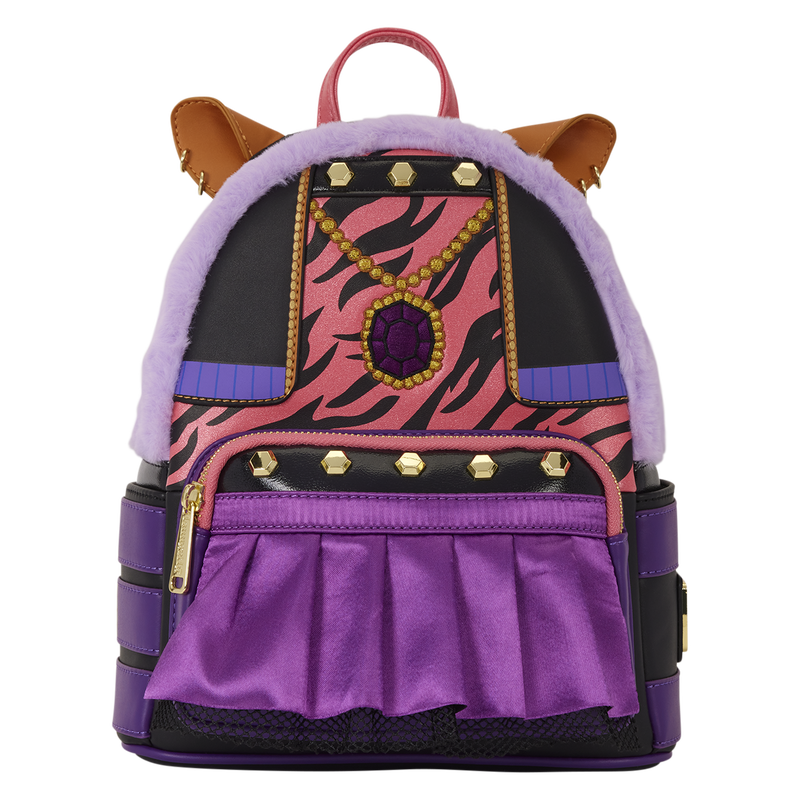Monster High Exclusive Clawdeen Wolf Cosplay Mini Backpack with Coin Bag