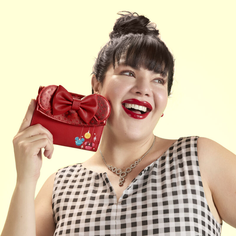 Alternative view of Minnie Mouse Exclusive Holiday Ornaments Wallet