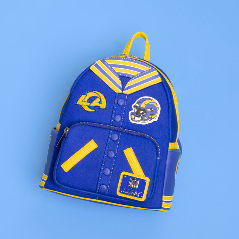 Alternative view of NFL Los Angeles Rams Varsity Mini Backpack