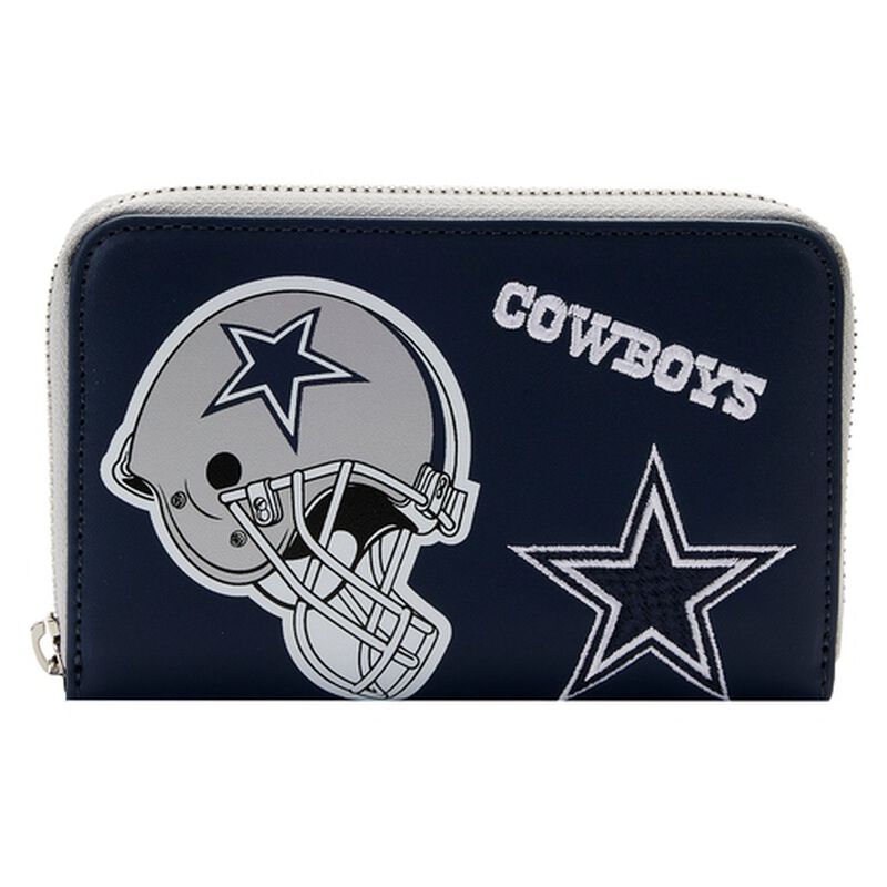 NFL Dallas Cowboys Patches Zip Around Wallet
