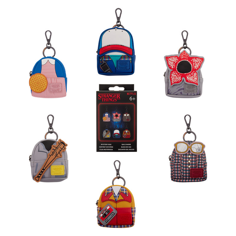 Stranger Things Mystery Mini Backpack Keychain Charm