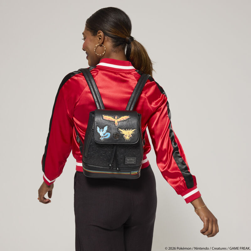 Alternative view of Pokémon Legendary Birds and Beasts Drawstring Mini Backpack