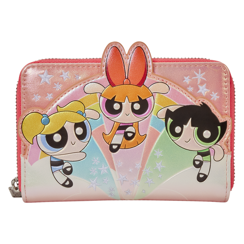 The Powerpuff Girls Exclusive Pearlescent Zip Around Wallet