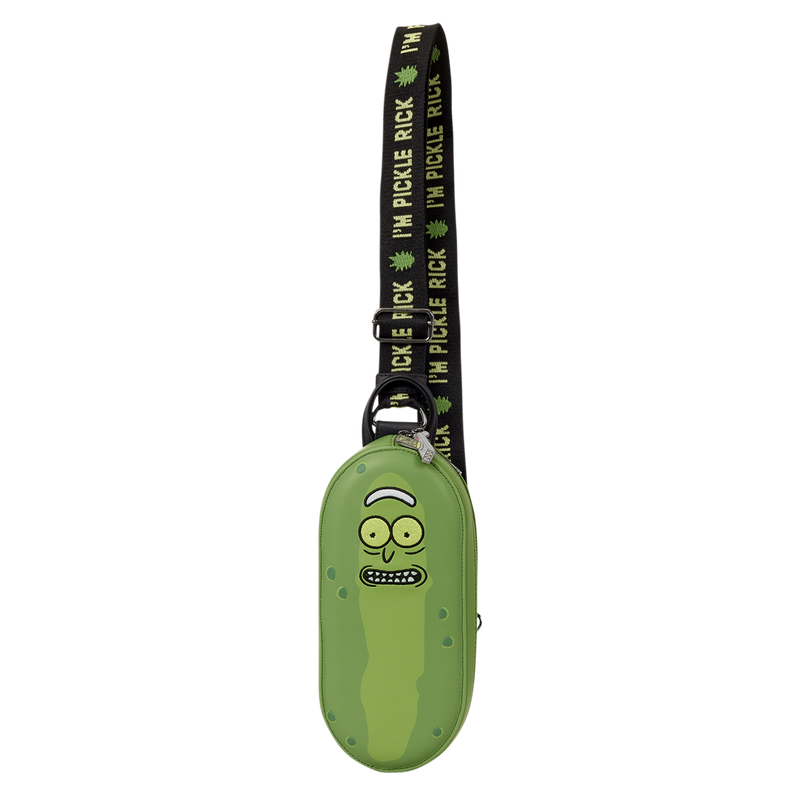Rick and Morty Pickle Rick Sling Crossbody Bag