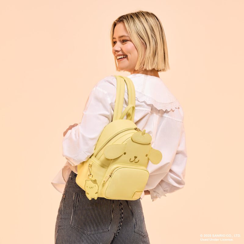 Sanrio Pompompurin Monochrome Cosplay Mini Backpack - Image 2