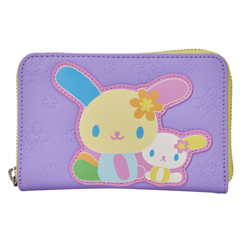 Sanrio Exclusive U*SA*HA*NA Color Block Zip Around Wallet