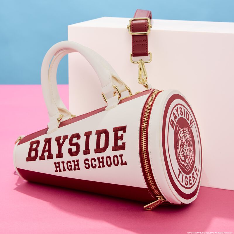 Alternative view of Saved By The Bell Bayside High Megaphone Figural Crossbody Bag