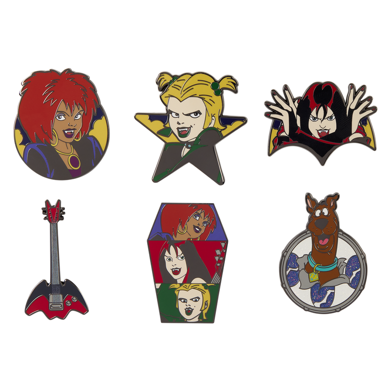 Alternative view of Scooby-Doo! Hex Girls Mystery Box Pins