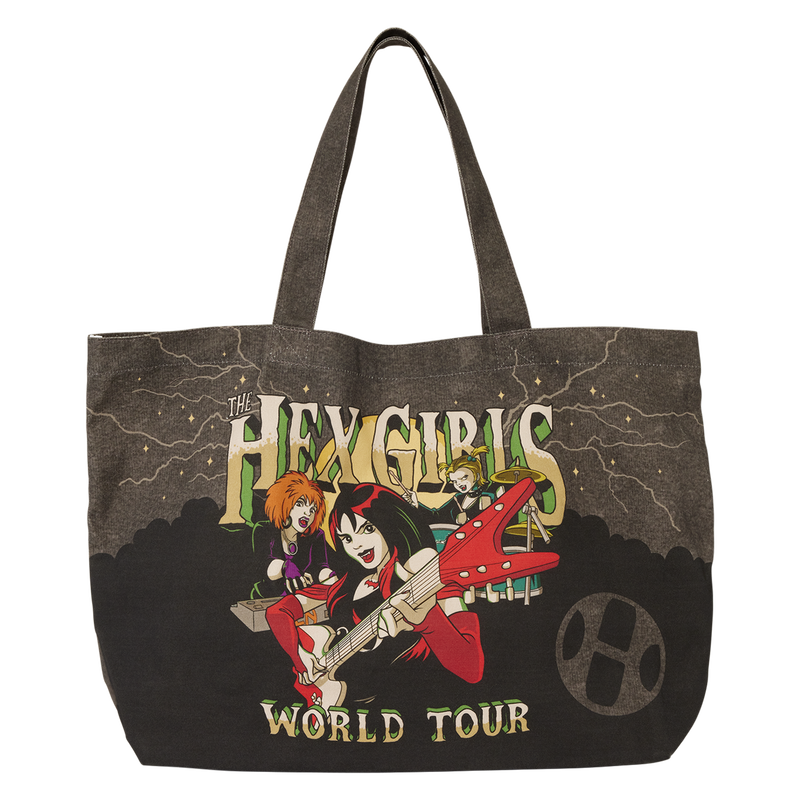 Scooby-Doo! Hex Girls World Tour Oversized Canvas Tote Bag