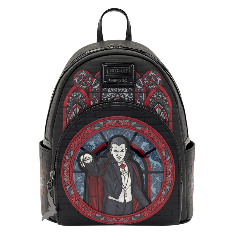 Universal Monsters Dracula Stained Glass Mini Backpack