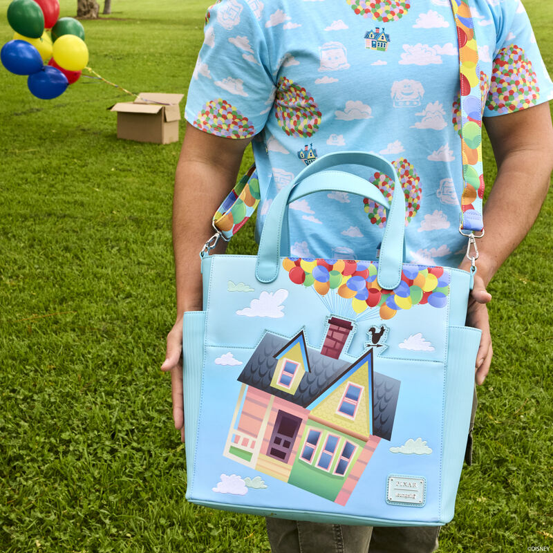 Alternative view of Up Balloon House Convertible Backpack & Tote Crossbody Bag