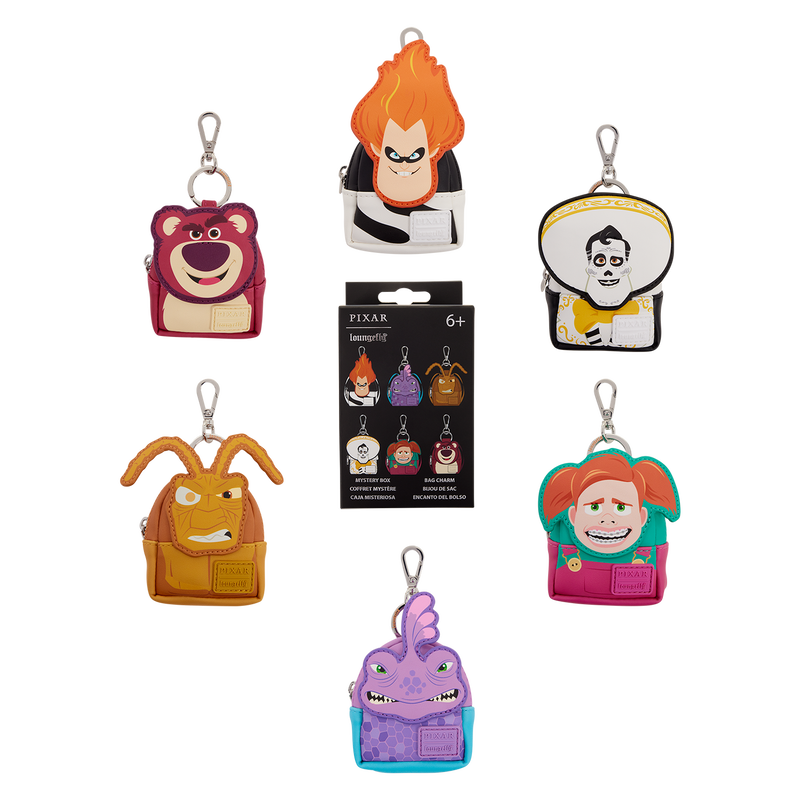Pixar Rivals Cosplay Mystery Mini Backpack Keychain Charm