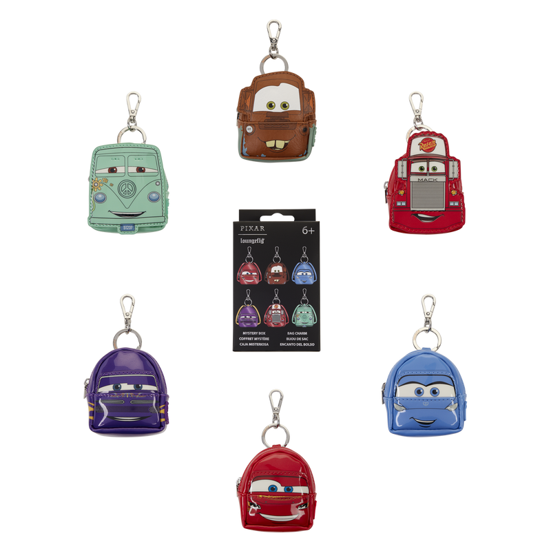 Cars 20th Anniversary Mystery Mini Backpack Keychain Charm