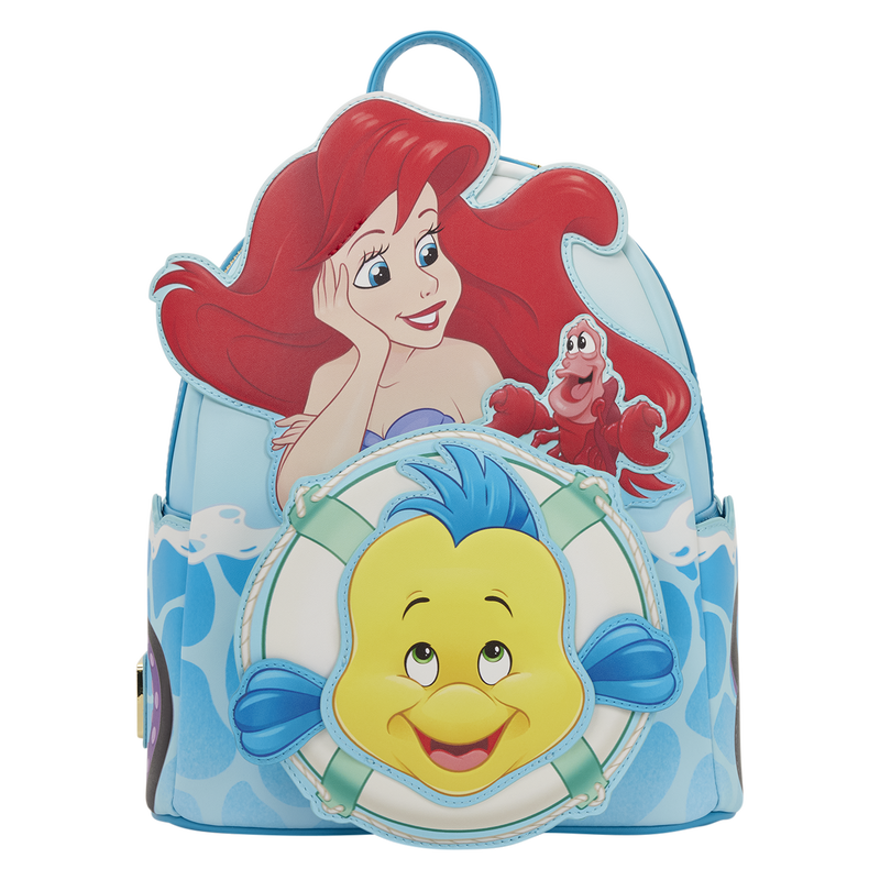 The Little Mermaid Exclusive Ariel, Flounder, & Sebastian Mini Backpack