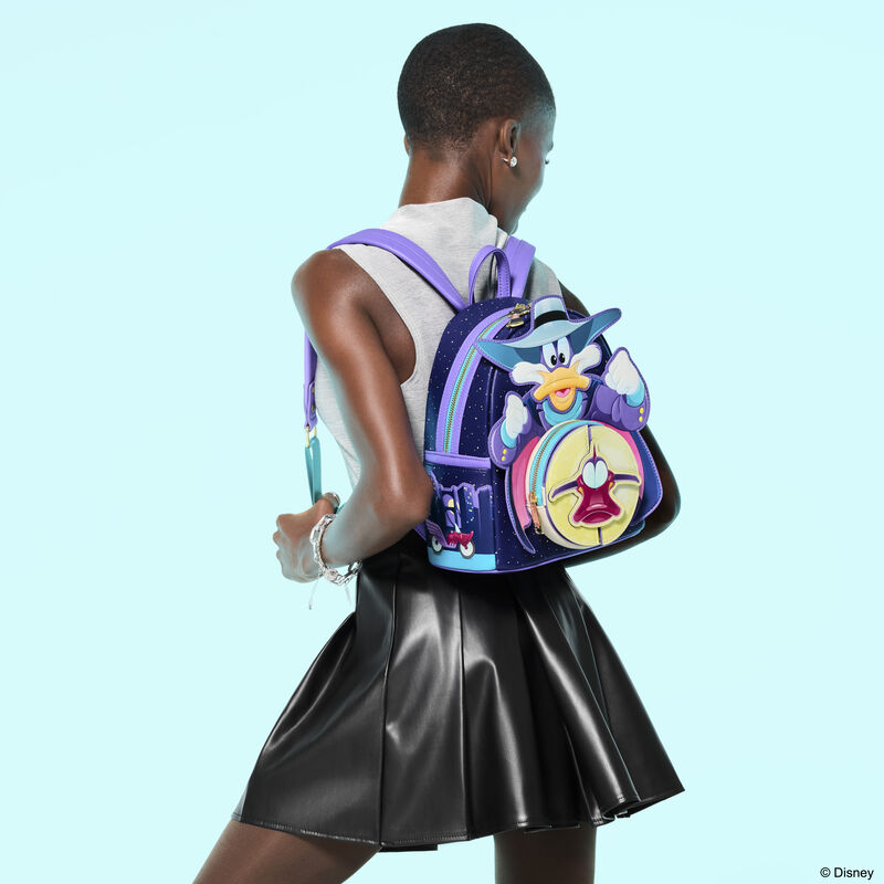 Alternative view of Darkwing Duck Glow Mini Backpack
