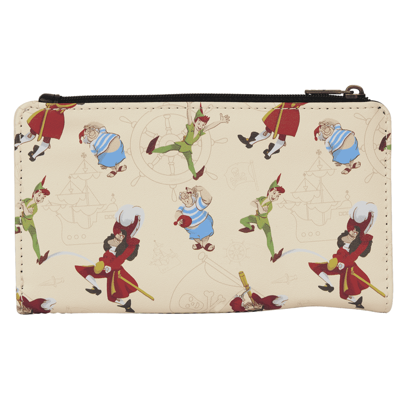 Alternative view of Peter Pan Exclusive Captain Hook Pirate Skull Flap Wallet